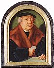 Barthel Bruyn Wall Art - Portrait of Scholar Petrus von Clapis